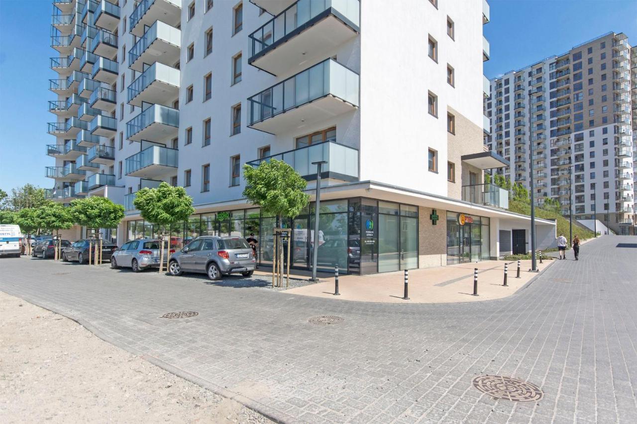 Glow Apartments, Apartamenty Nowa Letnica Gdańsk Exteriör bild