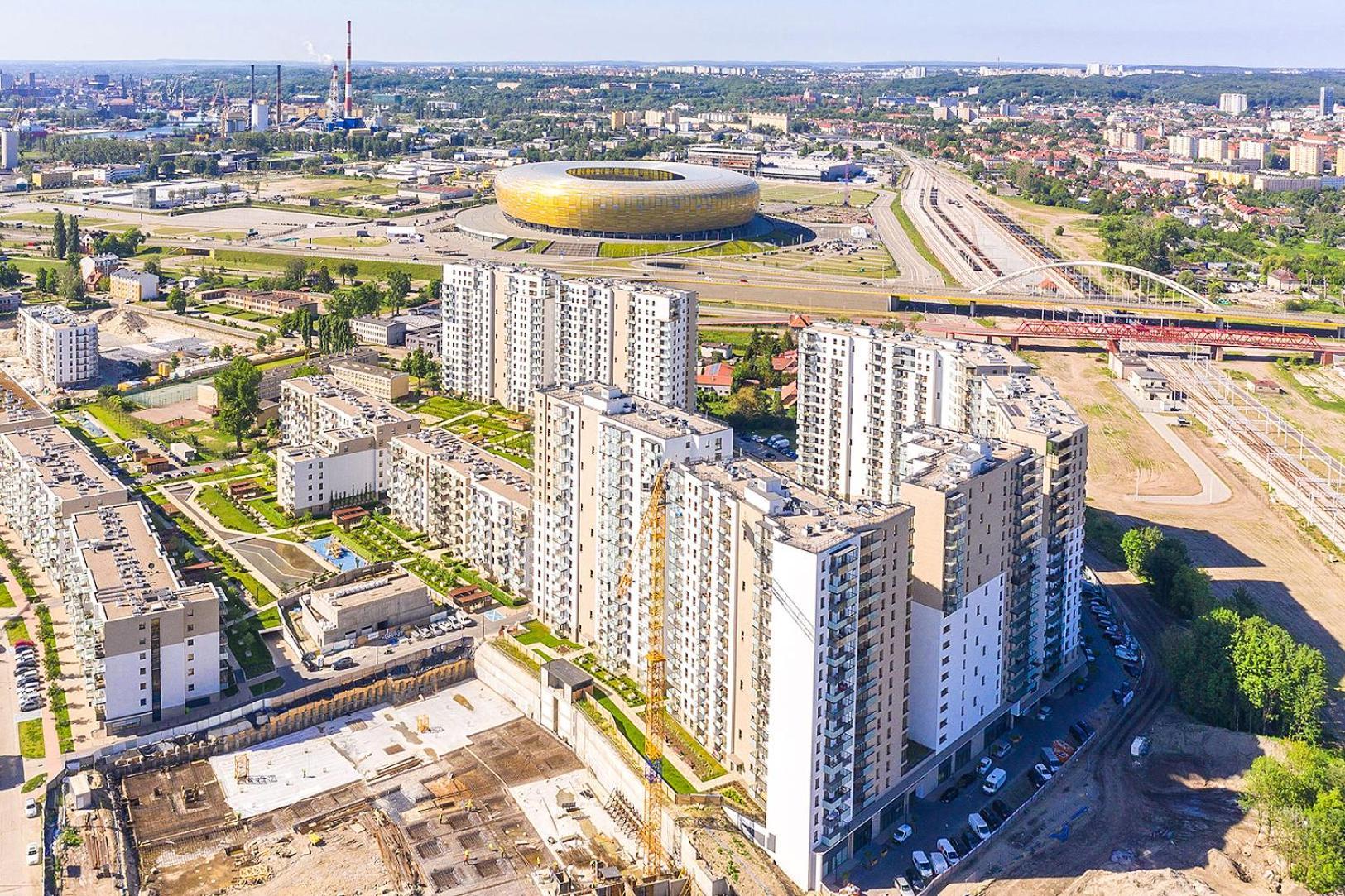 Glow Apartments, Apartamenty Nowa Letnica Gdańsk Exteriör bild