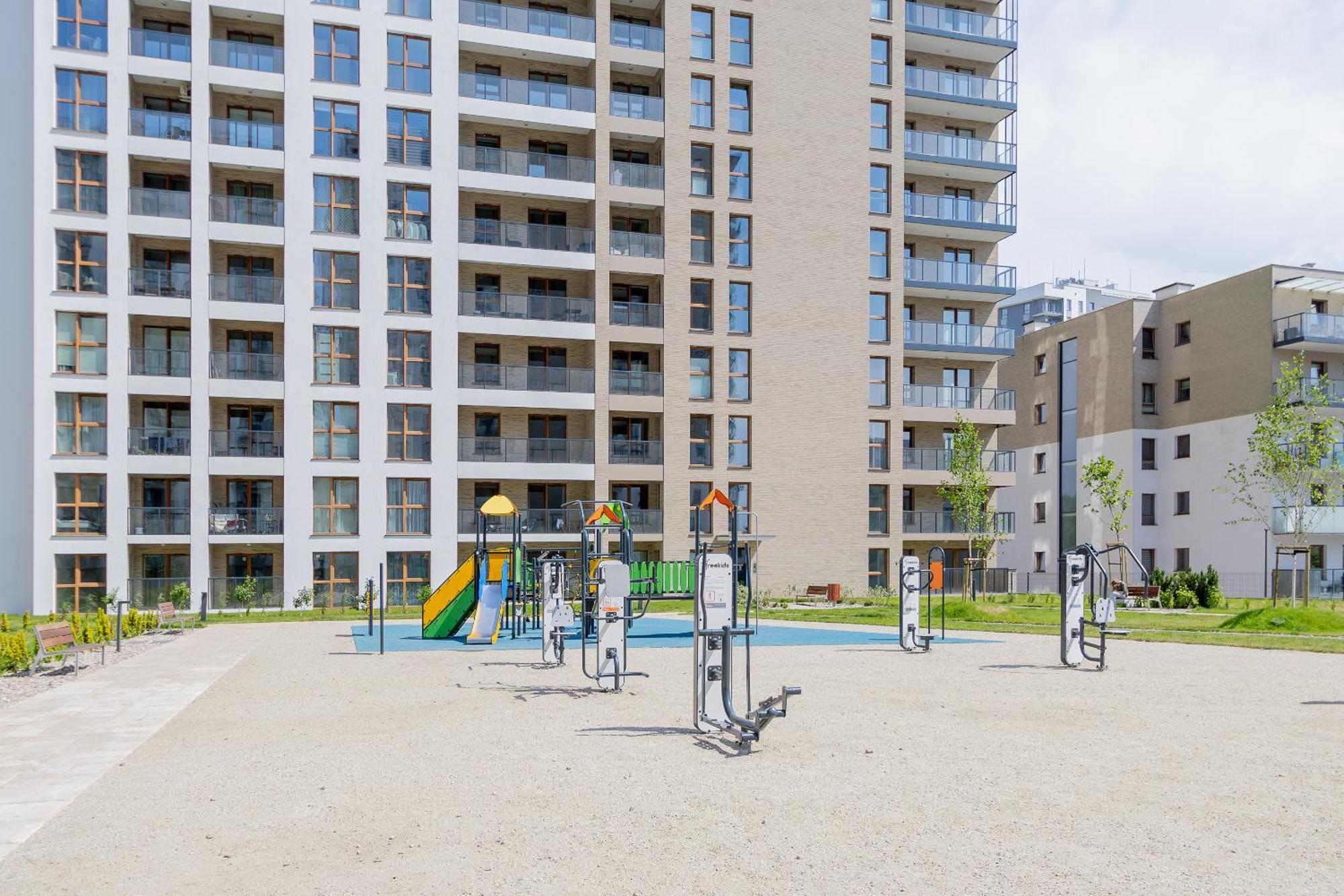 Glow Apartments, Apartamenty Nowa Letnica Gdańsk Exteriör bild