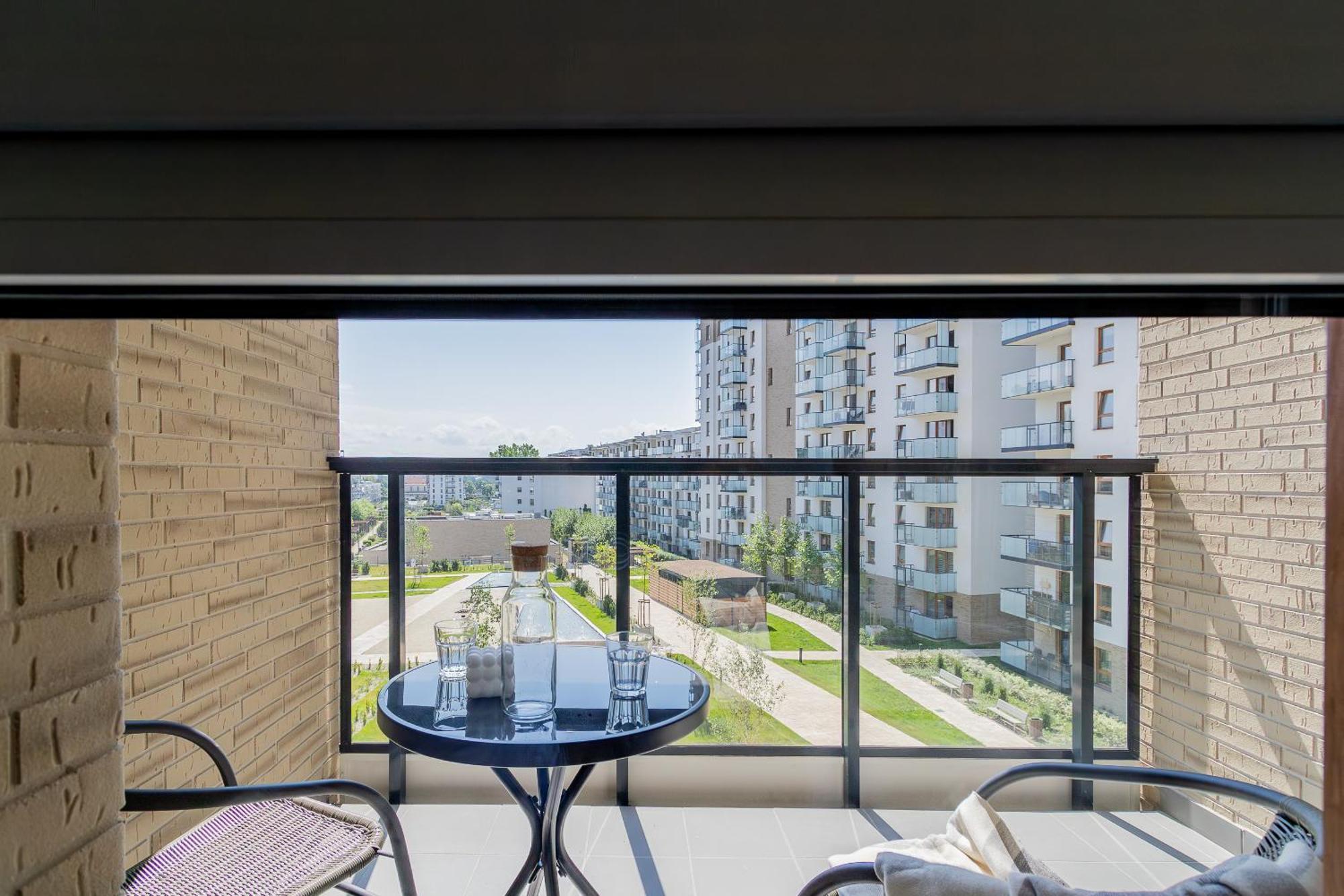 Glow Apartments, Apartamenty Nowa Letnica Gdańsk Exteriör bild