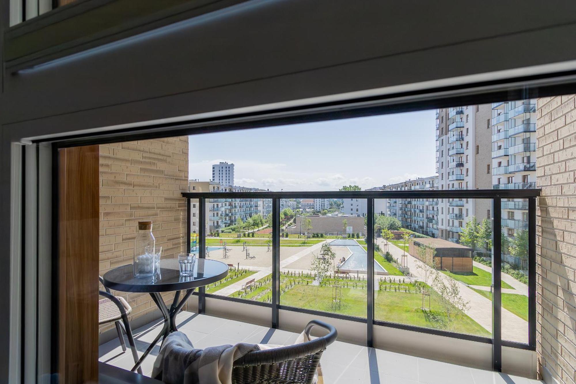 Glow Apartments, Apartamenty Nowa Letnica Gdańsk Exteriör bild